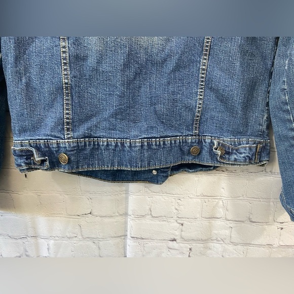 Blue Motion Womens Size 38 Jean Jacket - Picture 4 of 9